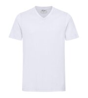 FaPak Collection Workwear T-Shirt V-Neck weiß