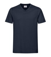 FaPak Collection Workwear T-Shirt V-Neck marineblau