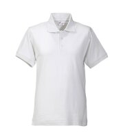 FaPak Collection Polo-Pique-Shirt weiß