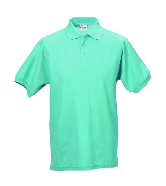 FaPak Collection Polo-Pique-Shirt türkis