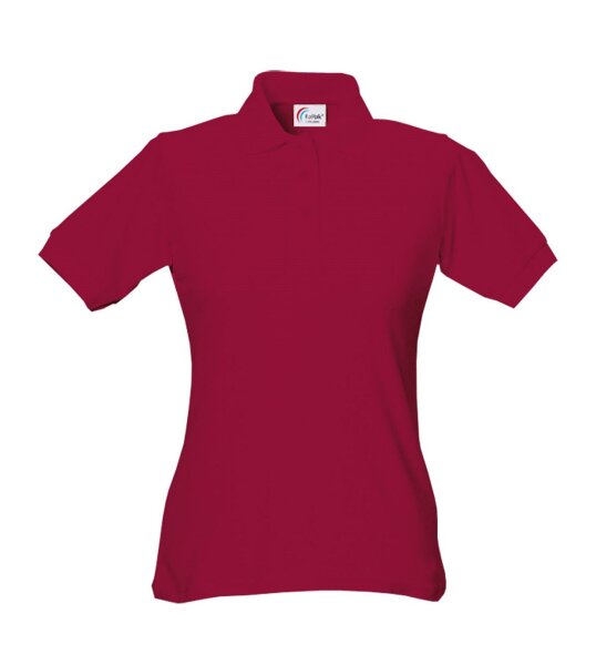 FaPak Collection Ladies Polo-Pique-Shirt - bordeaux