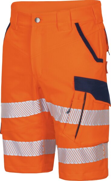 Vizwell Warnschutz Flex HiVis Shorts - Warnschutzhose Kurz Men