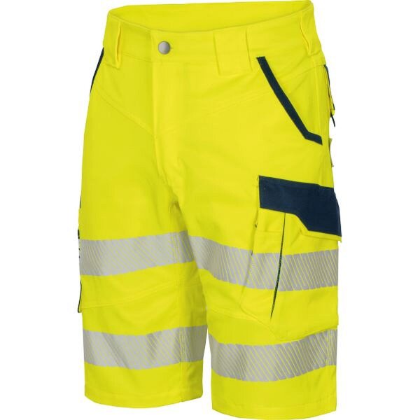 Vizwell Warnschutz Flex HiVis Shorts - Warnschutzhose Kurz Men