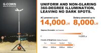 G-COMIN PL-300 - LED Lichtmast - LED Arbeitsleuchte