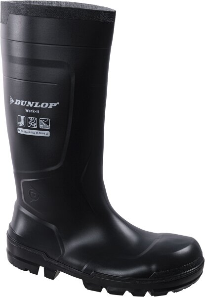 Dunlop Work-It. Sicherheitsgummistiefel S5 schwarz