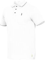 Leibwächter Flex Line Polo-Shirt Jens weiß