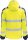 Vizwell Warnschutz-Softshelljacke leuchgelb/marineblau