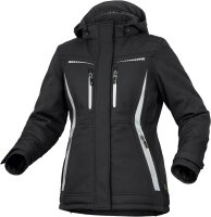 Leibwächter Winter-Softschelljacke schwarz