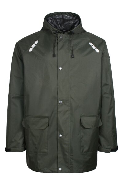 Lyngsoe Atmungsaktive Shell-Jacke - Regenjacke grün