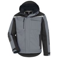 Nitras Motion Tex Plus - Wintersoftshelljacke grau/schwarz