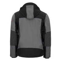 Nitras Motion Tex Plus - Wintersoftshelljacke grau/schwarz