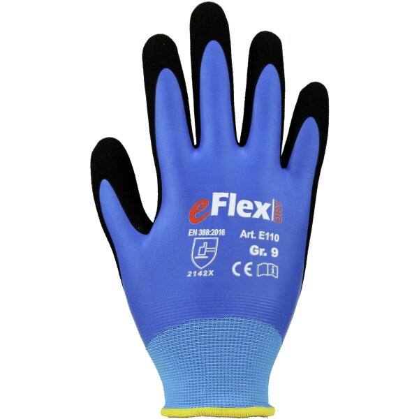 Asatex Feinstrickhandschuh N110 gesandet - Nitrilhandschuhe 7