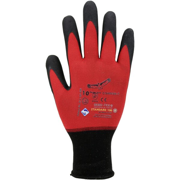 Asatex Feinstrickhandschuh Condor-T - Nitrilhandschuhe 9