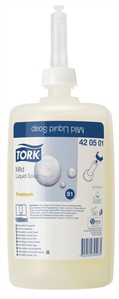 Tork Premium Fl&uuml;ssigseife 1 Liter S1 (VE=6) - Fl&uuml;ssigseife