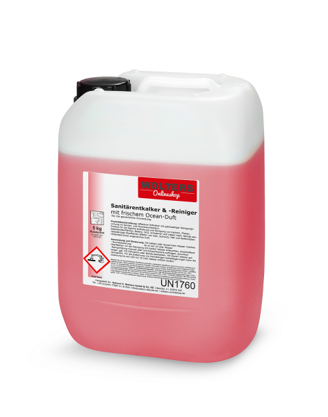 Wolters Sanitärentkalker & Reiniger Ocean 5 KG Konzentrat