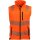 Asatex Prevent Trendline Warnschutzweste -Softshellweste orange/schwarz