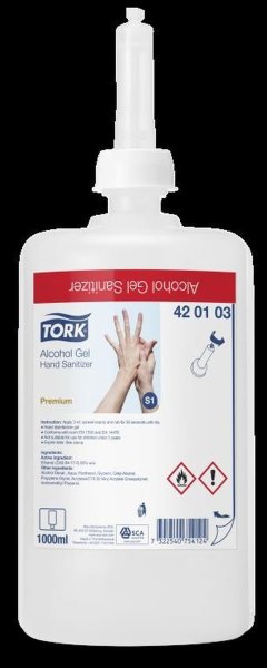 Tork Premium Handdesinfektion 1 Liter S1 (VE=6) - Flüssigseife