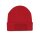 Winter Mütze - Rot mit Patch