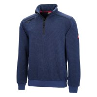 Nitras Motion Tex Plus Pullover - Halfzip-Pullover blau