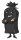 LDPE Müllsack 600x700 mm (Rolle 25St.) Schwarz - 60 Liter Müllsack