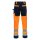 Nitras Motion Tex VIZ  - Warnschutz Arbeitshose orange