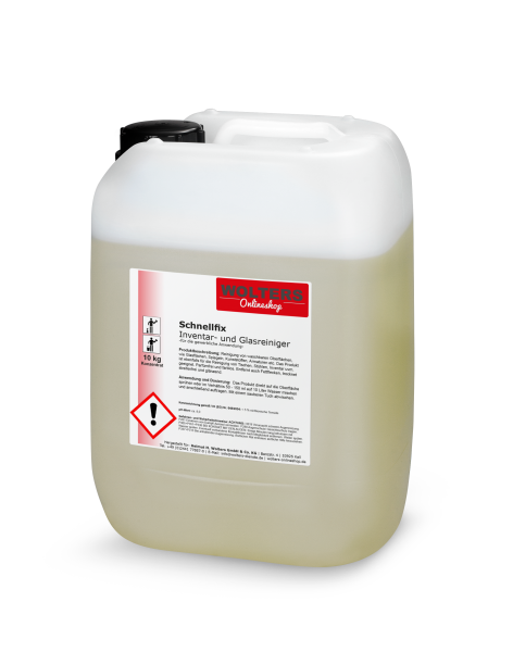 Wolters Schnellfix 10 Liter Kanister - Inventar- & Glasreiniger