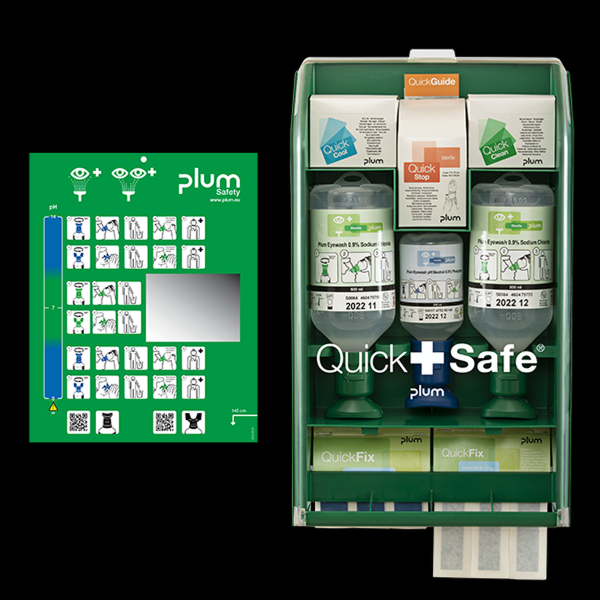 Plum QuickSafe Complete Erste-Hilfe Wandstation - Erste Hilfe Station