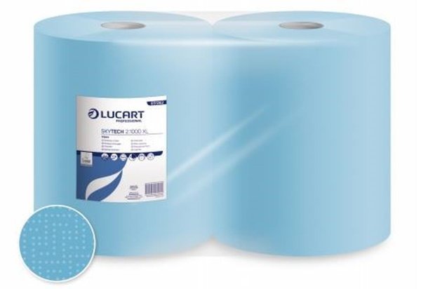 Lucart SkyTech Putztuchrolle 2-lagig (1VE=2Rollen) - Putztuchrolle 36x36