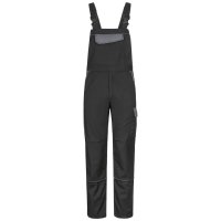 Latzhose Canvas Craftland schwarz grau