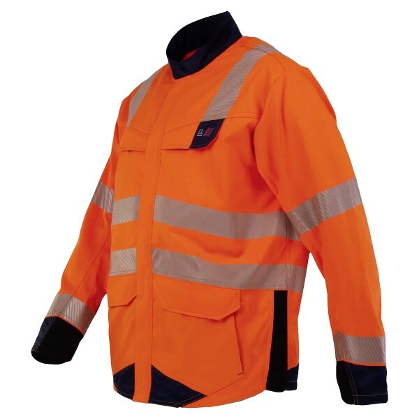 Asatex Warnschutzjacke orange/blau - Warnschutzjacke