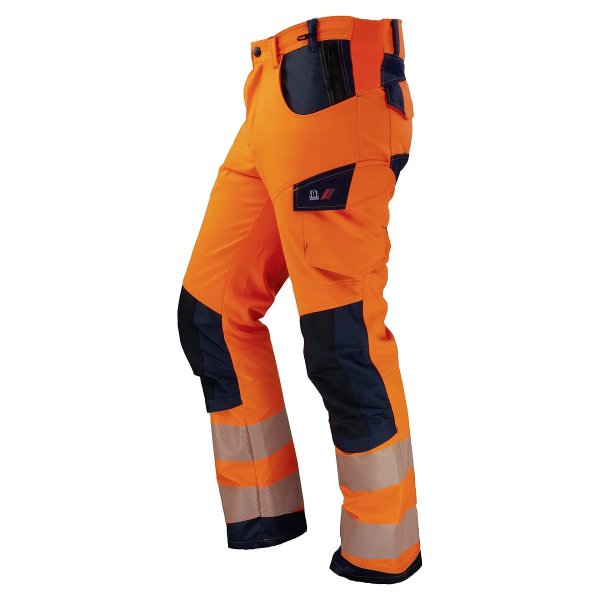 Asatex Warnschutz Bundhose - Arbeitshose Warnschutz