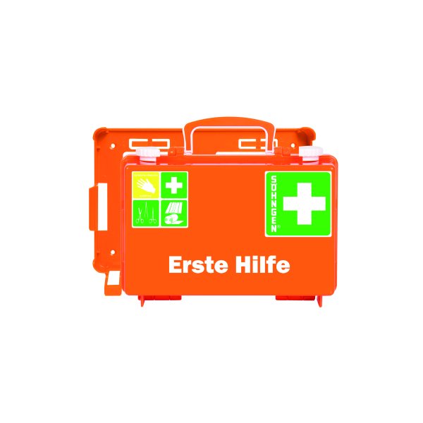 Söhngen Erste-Hilfe-Koffer Quick-CD Norm Orange - Verbandskasten