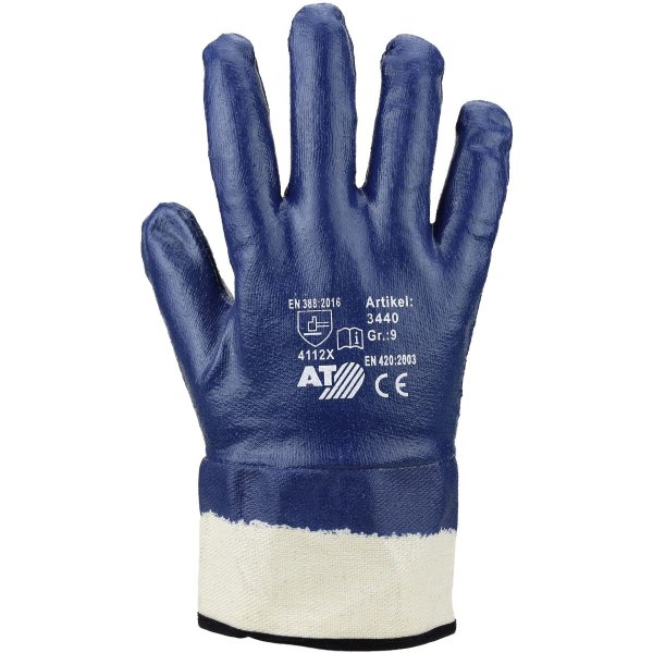 Asatex Nitril-Handschuh 3440 - Chemiekalienschutzhandschuhe