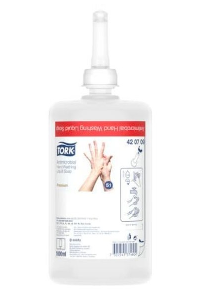 Tork Flüssigseife 1 Liter S1 (VE1) - Flüssigseife zur Händedekontami