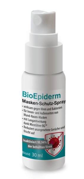Bio-Gate BioEpiderm Med Textil- & Masken-Schutz Spray - Textiloberflächenschutz