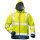 Elysee Warnschutz-Softshelljacke Liam gelb/marineblau