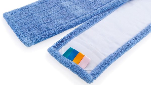 Mega Clean Blauer Sprinter - Mikrofaser Wischmopp 50cm