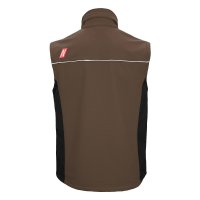 Nitras Motion Tex Light Softshellweste - Weste Men Braun