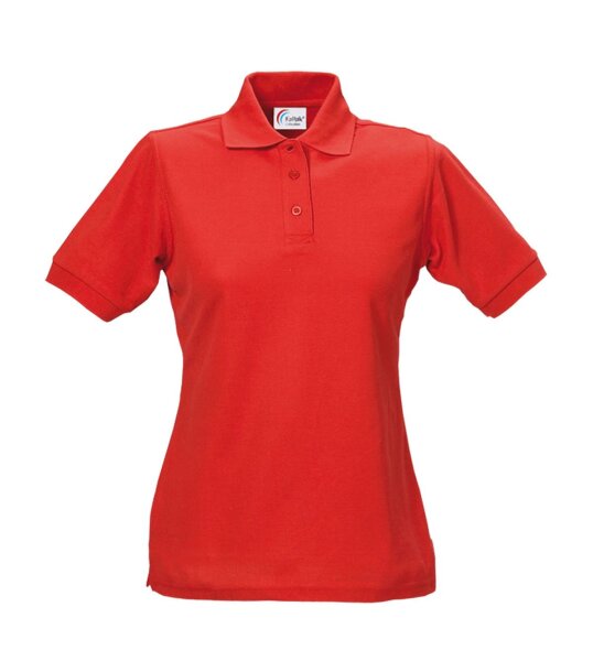 FaPak Collection Ladies Polo-Pique-Shirt - rot