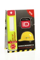 Vitalid WV02 - Helmversion Worker ID in gelb