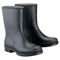 Rancher PVC- Stiefel halbhoch schwarz