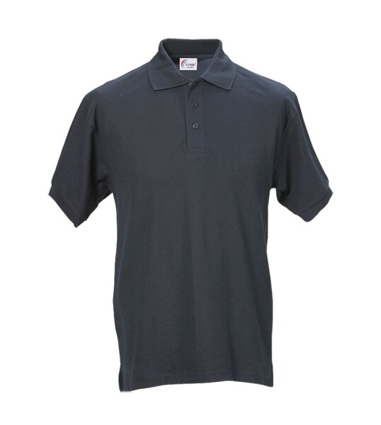 FaPak Collection Polo-Pique-Shirt marineblau