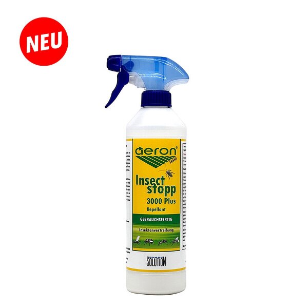 Solution Glöckner Aeron Insectstopp 3000 Plus Repellant 500ml - Insektenentferner