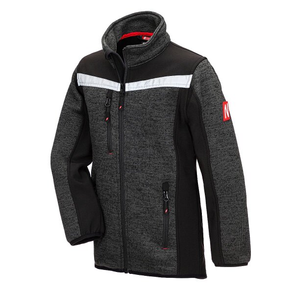 Nitras Motion Tex KIDS - Strick-Softshelljacke Kinder