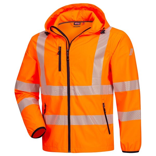 Nitras Motion Tex VIZ - Windbreaker Warnschutz orange