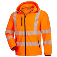 Nitras Motion Tex VIZ - Windbreaker Warnschutz orange