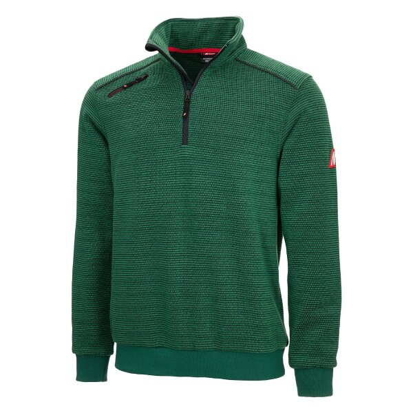 Nitras Motion Tex Plus Pullover - Halfzip-Pullover grün