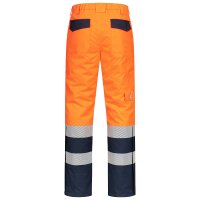 Nitras Motion Tex VIZ  - Warnschutz Arbeitshose orange