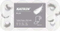 Toilettenpapier 2 lagigProfiline weiß 250 Blatt 8x8...