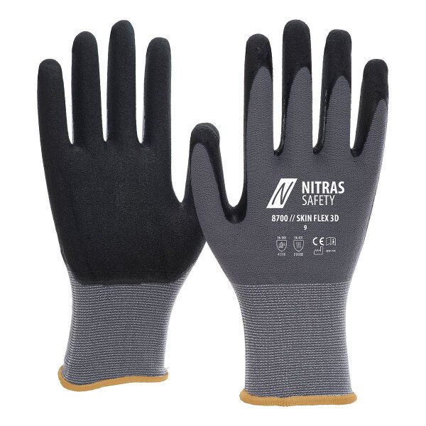 Nitras Skin Flex 3D- Montagehandschuh
